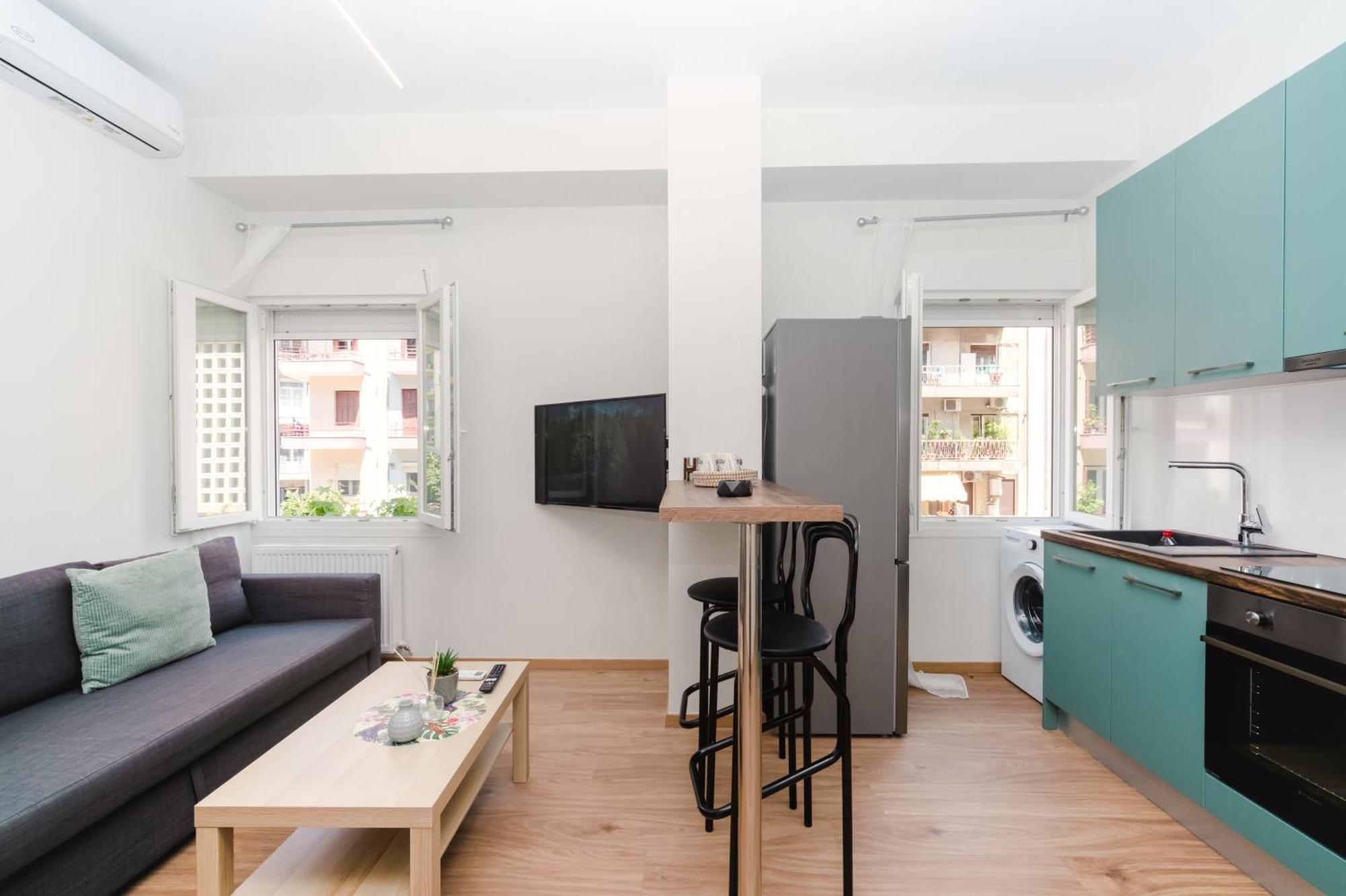 Appartement Agias Sofias Svolou Center à Thessalonique Extérieur photo